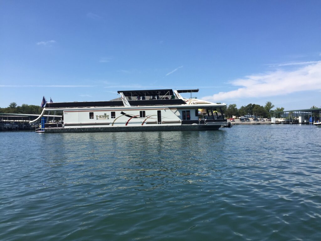 Houseboat on Table Rock Lake