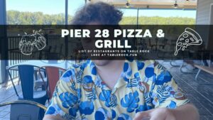 pier 28 pizza grill Kimberling city Mo